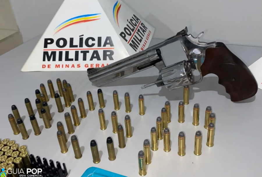 Homem é preso por porte ilegal de arma de fogo de uso restrito na zona rural de Campina Verde